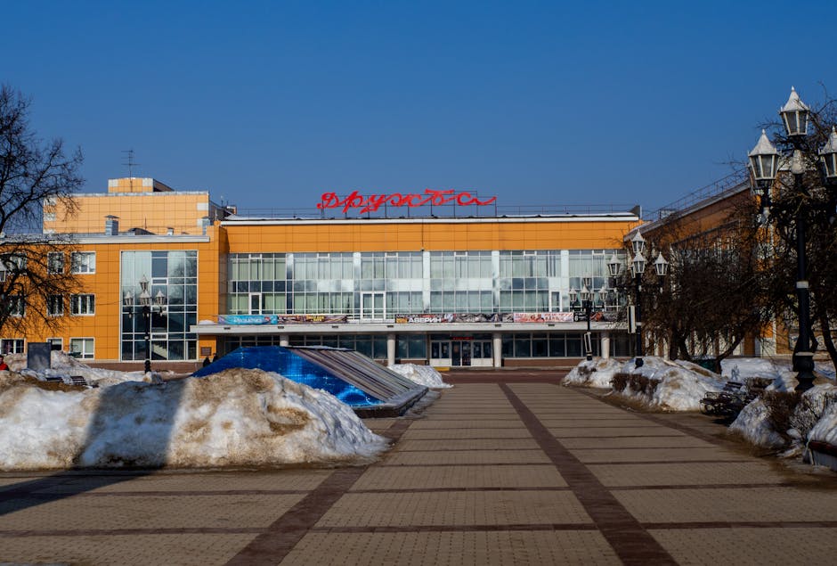 Atmospheric cultural scene